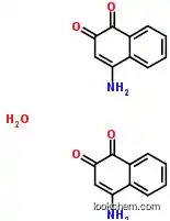 Molecular Structure of 20814-38-4 (2-AMINO-1,4-NAPHTHOQUINONE HEMIHYDRATE)